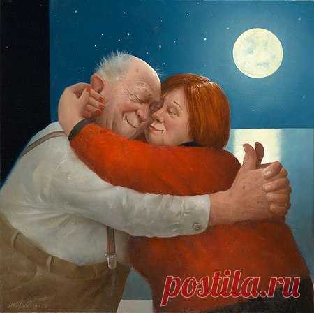 Веселый голландский художник Marius Van Dokkum :)