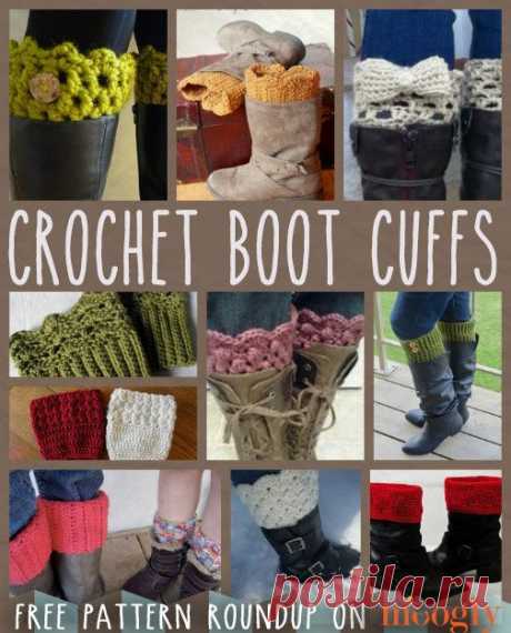 It’s Boot Season: Celebrate with 10 Free Crochet Boot Cuff Patterns! (moogly)