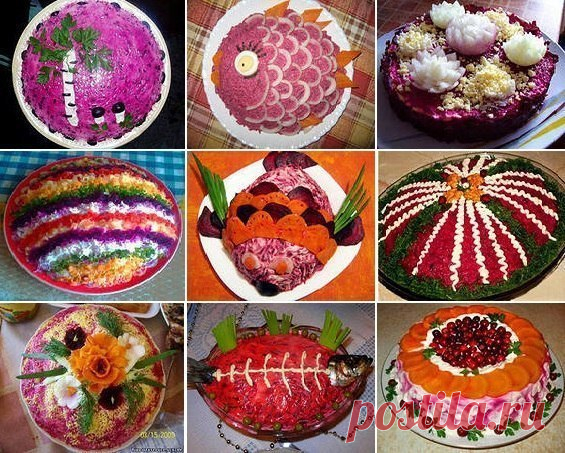 УКРАШЕНИЕ СЕЛЁДКИ ПОД ШУБОЙ / Изысканные кулинарные рецепты