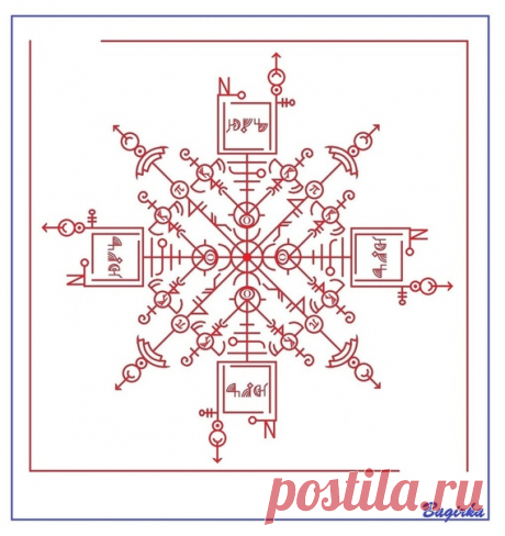 Воровка - 3 

Автор: Bagirka 

Центр: 
точка - оператор; 
четыре соль руны "D" - получения результата и усиления работы става; 

Прямые: 
глиф "притяжение", в данном случае денег и удачи, в нем спрятана руна Кеназ - для притяжения большого количества денег и мат благ, в центре глифа символ Омикрон - для исполнения желаний, для успеха и достижения цели; 
глиф для достижения целей и успеха во всех делах, для получения желаемого независимо от того, что именно; 
два глифа удач...