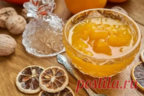 Тыквенное варенье с апельсином