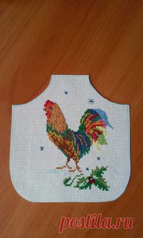 Фартучек на бутылку Шампанского "Петя" )
