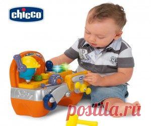 Интерактивная игрушка Chicco Говорящий набор Плотник