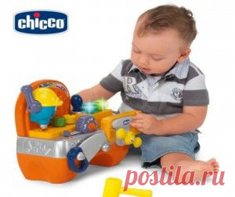 Интерактивная игрушка Chicco Говорящий набор Плотник