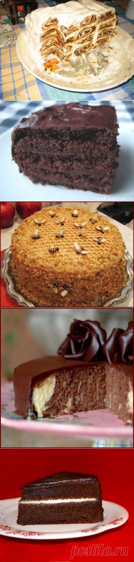 Почти два десятка вкуснейших тортов - выбирайте!