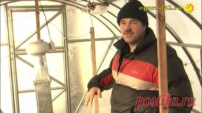 Теплица с дармовым теплом: