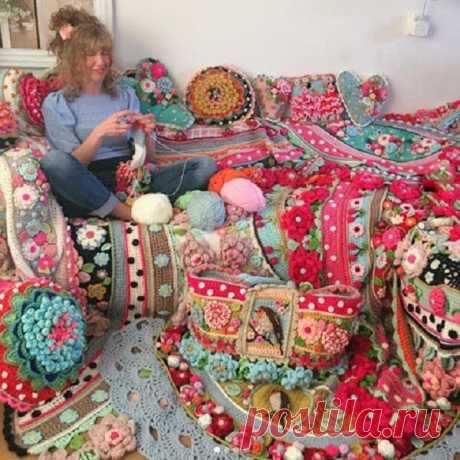 «Ох уж эти розочки!» — необычные работы от Adinda Zoutman | Paradosik_Handmade | Яндекс Дзен