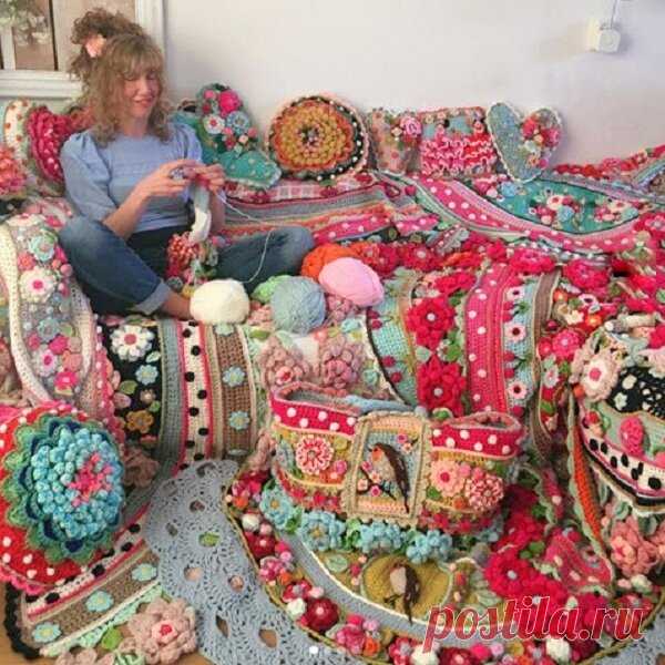 «Ох уж эти розочки!» — необычные работы от Adinda Zoutman | Paradosik_Handmade | Яндекс Дзен