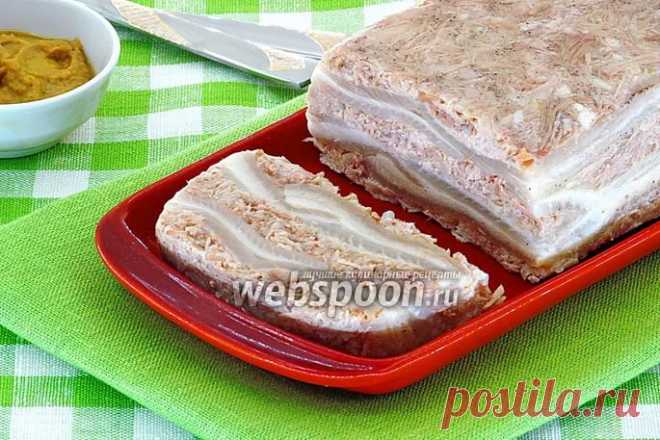 Батон мясной закусочный на Webspoon.ru
