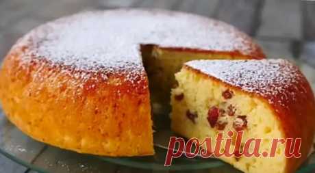 Рецепт пирога на сметане
