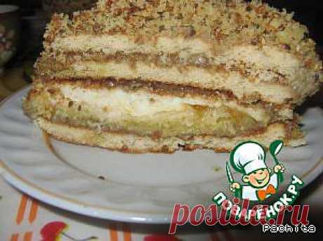 Торт с халвой и кунжутом - кулинарный рецепт