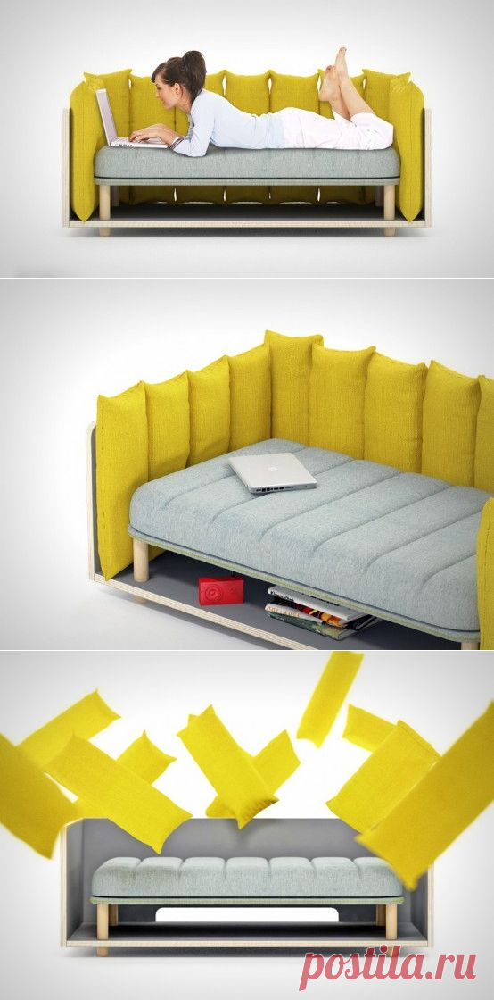 диван "картошка-фри"