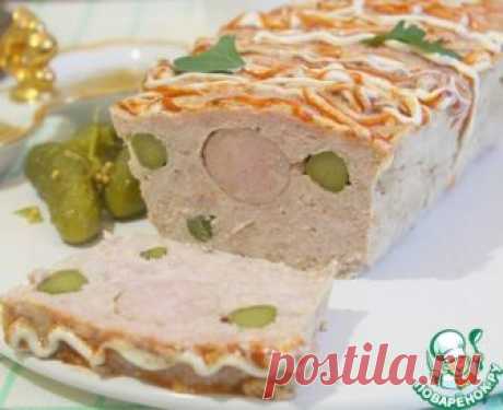 Мясной хлеб &quot;В горошек&quot;