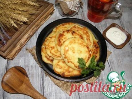 Оладьи с капустой - кулинарный рецепт