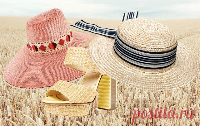 10 аксессуаров из соломы