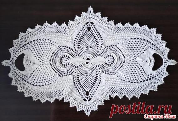 Продолговатая салфетка 