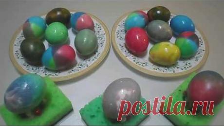 Красим яйца | 5 способов красиво покрасить яйца на Пасху