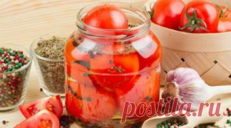 Рецепт заготовки на зиму помидоры без уксуса - Овощи на зиму . 1001 ЕДА вкусные рецепты с фото!