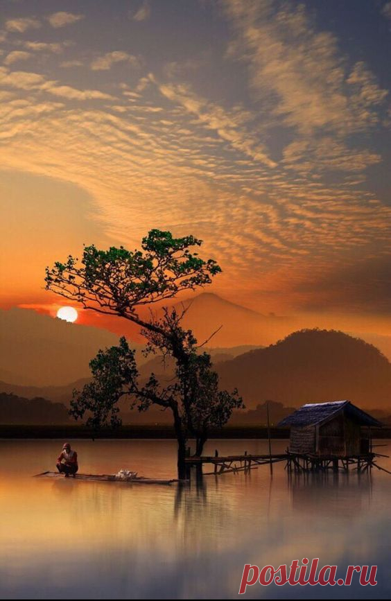 Coffeenuts, sunset, sunrise, water, solitude, clouds…  / 
Источник: coffeenuts.tumblr.com  |  Pinterest • Всемирный каталог идей