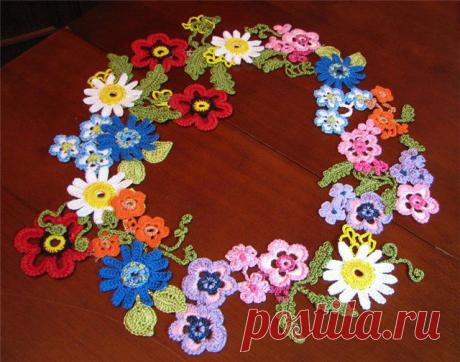 `**♥***♥**Вязание крючком и Мечта**♥***♥**: Центр стола