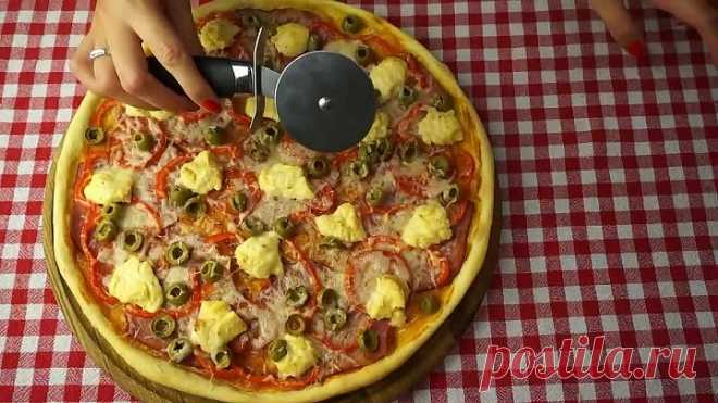 ВКУСНАЯ ДОМАШНЯЯ ПИЦЦА