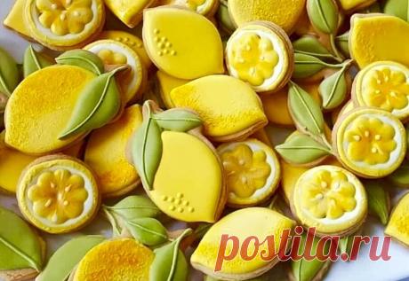 Нежное лимонное печенье 🍋 Три лучших рецепта 👍 😋 | Правильно, готовим! | Дзен