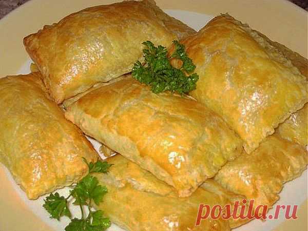 Пирожки слоеные с мясом по-русски : ВГотовке.сom - лучшие рецепты мира