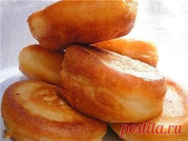 Пышные оладушки на кефире
