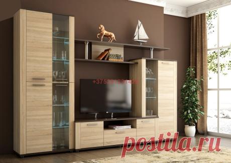 Стенка Соло-10А (венге/дуб сонома светлый): купить в Минске недорого, низкие цены, скидки, рассрочка