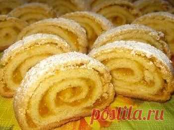 Рецепт - Печенье «Апельсиновая нежность». Как приготовить в домашних условиях быстро и вкусно. Фото рецепта