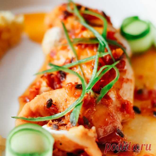 Куриные грудки в облепиховом маринаде - пошаговый рецепт с фото