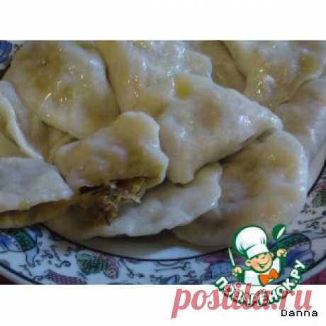 Вареники с квашеной капустой – кулинарный рецепт