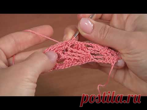 Этот УЗОР КРЮЧКОМ можно использовать везде/Плед, подушка, кардиган, сумка, пуловер, шарф и так далее