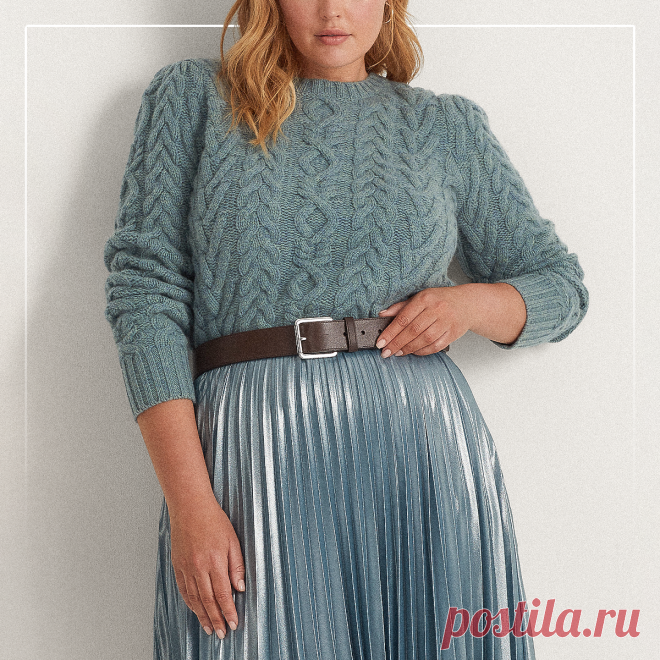 Вязание и большие размеры. Что предлагает Ральф Лорен | Вязунчик — вяжем вместе | Дзен