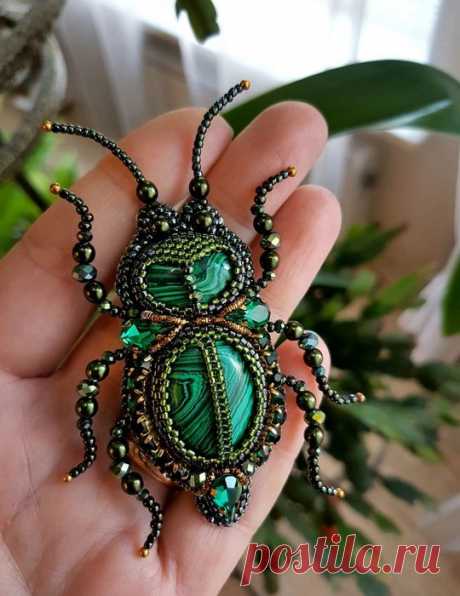 B ead embroidered bugs & beetles | Beads Magic