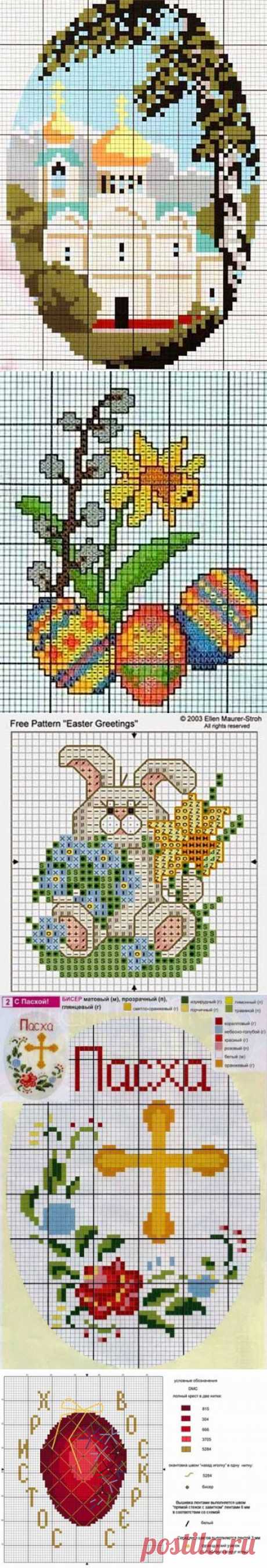 Пасхальная вышивка | Искусница