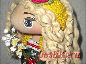 Делаем кудряшки Тыквоголовке. - Ярмарка Мастеров - ручная работа, handmade