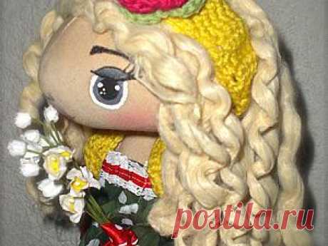 Делаем кудряшки Тыквоголовке. - Ярмарка Мастеров - ручная работа, handmade