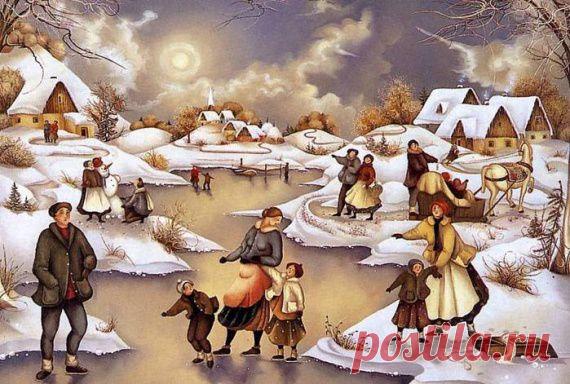 Сельские мотивы от художницы Райки Купесик / Картинки для декупажа / PassionForum - мастер-классы по рукоделию