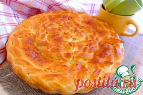 Пирог с молодой капустой и сметаной - кулинарный рецепт