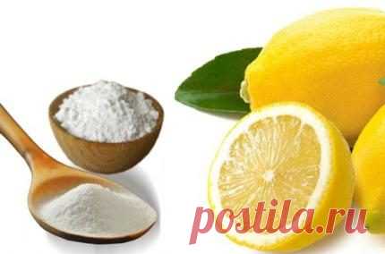 Сода и лимон: удивительное средство для здоровья / Будьте здоровы