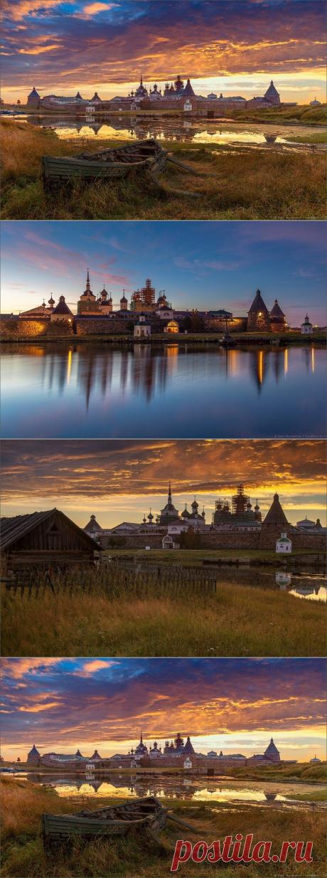 Соловецкий монастырь Русской Православной Церкви.