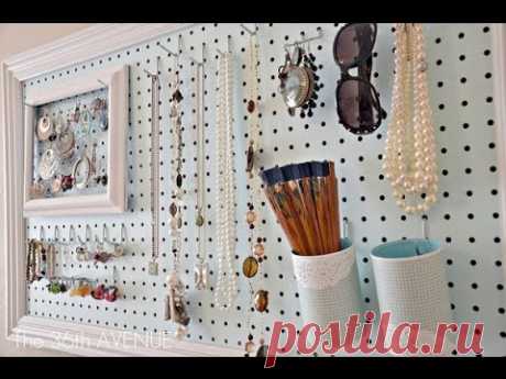DIY Перфорированные панели. Использование в интерьере
