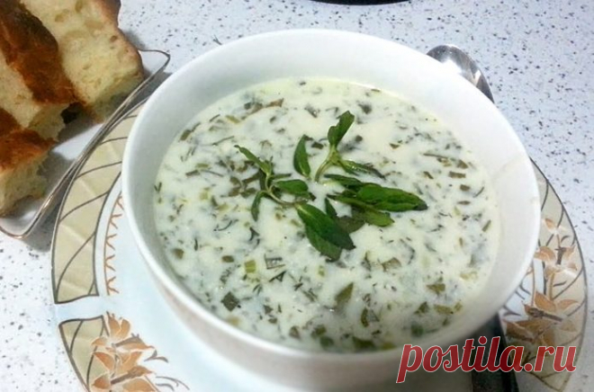 Довга бакинская - холодный суп рецепт с фото пошагово Довга бакинская - холодный суп - пошаговый кулинарный рецепт приготовления с фото, шаг за шагом.