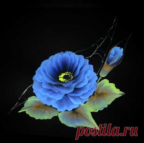 Рисунки плоской кистью от Юлии Белей