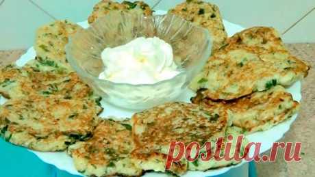 Нежные, вкусные, капустные оладьи