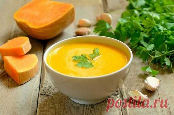 Суп-пюре из тыквы классический  - 10 быстрых и вкусных рецептов приготовления тыквенного крем-супа с фото пошагово