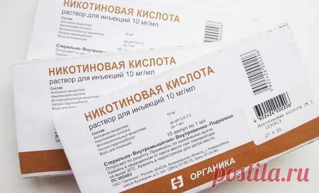 Никотиновая кислота для волос: способ применения