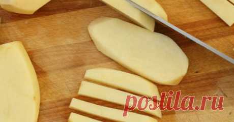 Хрустящий картофель фри без капли жира. Готовится проще простого! | Готовим вкусно!