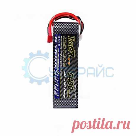 Аккумулятор литий полимерный Tiger TG54004S35 (5400 мАч, 4S, 35C) купить в магазине инструментов Суперайс